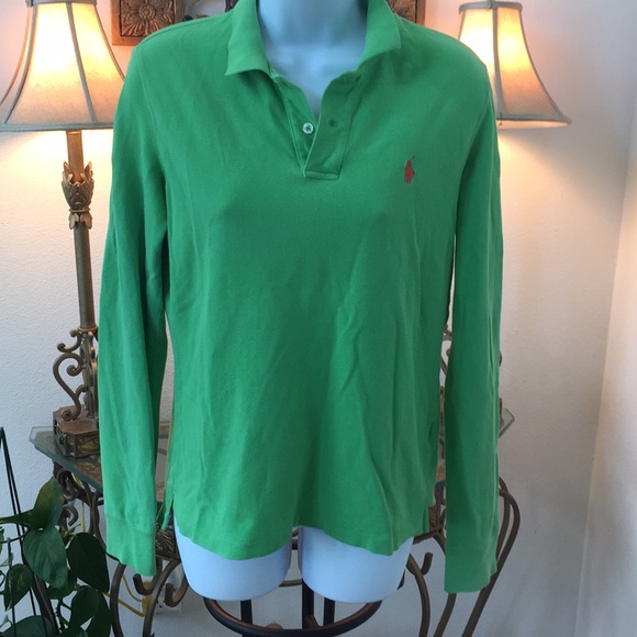 Polo Ralph Lauren Tops - Ralph Lauren The skinny Polo 💯 % Cotton Size L